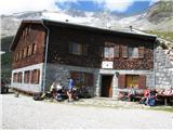 Hochalmspitze 3360 m ...prijazne koče Giessener Hütte in....